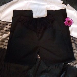 Black Maternity Dress Pants